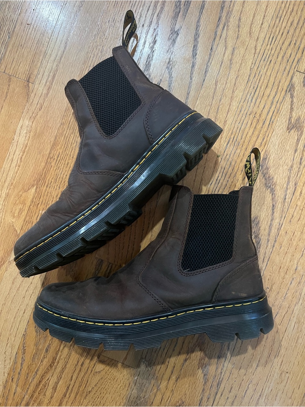 Dr. Martens Embury Crazy Horse Leather Chelsea Boots